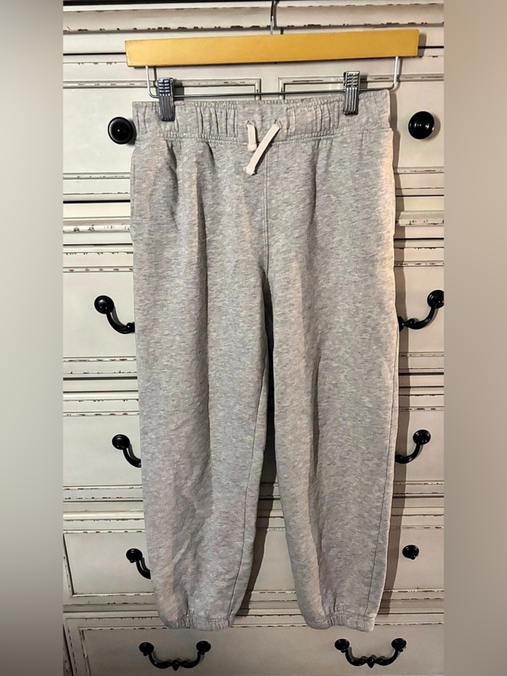 Abercrombie Kids Essentials Gray Jogger Sweatpants Girls 11/12